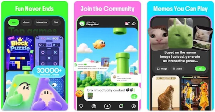 GameWave * App làm game bằng AI siêu nhanh