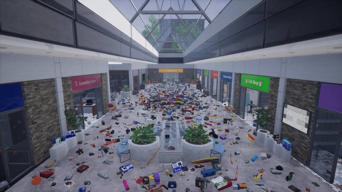 Mall: Tidy Up Together là game mô phỏng sắp xếp đồ vật FPS