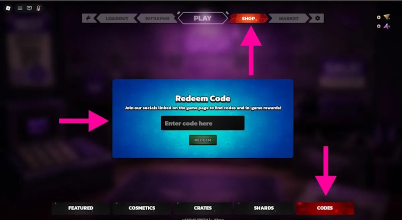 Đổi code game Chuỗi tiêu diệt trên Roblox