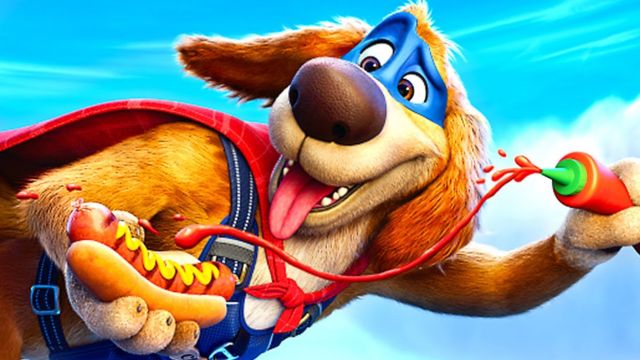 Poster phim hoạt hình hài hước Charlie the Wonderdog - Siêu chó đạp gió đón lễ
