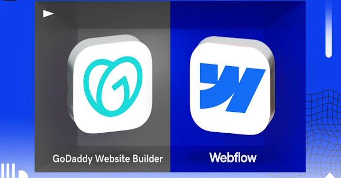 So sánh GoDaddy và Webflow