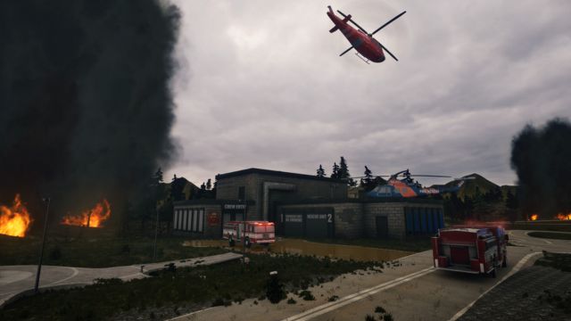 Fire Crew Simulator mô phỏng cứu hỏa chân thực ở quy mô lớn