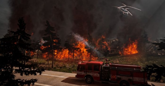 Fire Crew Simulator * Game mô phỏng chữa cháy quy mô lớn