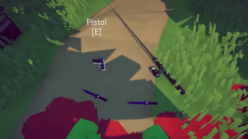 Pistol trong game How to Fish