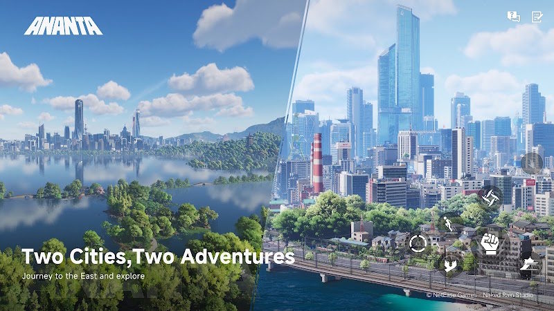 ANANTA là game nhập vai thế giới mở chủ đề độ thị mới đến từ NetEase