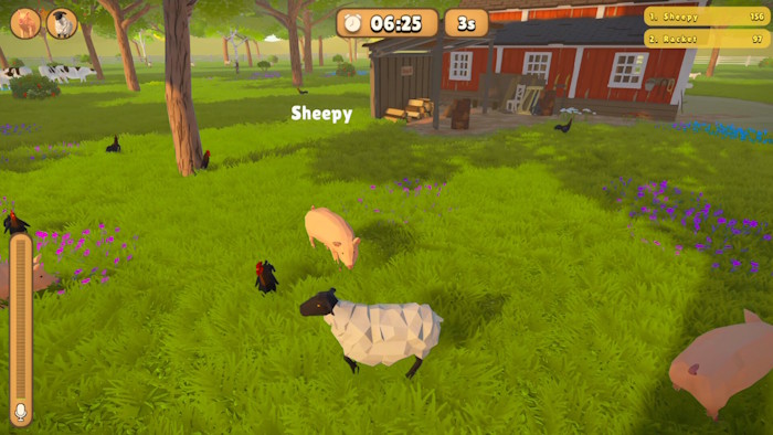 Hide and Moo! là game trốn tìm nhiều người chơi vui nhộn