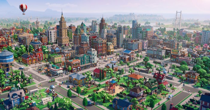 LEGO Skylines * Game xây dựng thành phố LEGO ấm cúng
