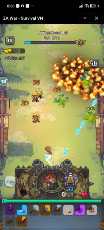 Chiến đấu với làn sóng zombie