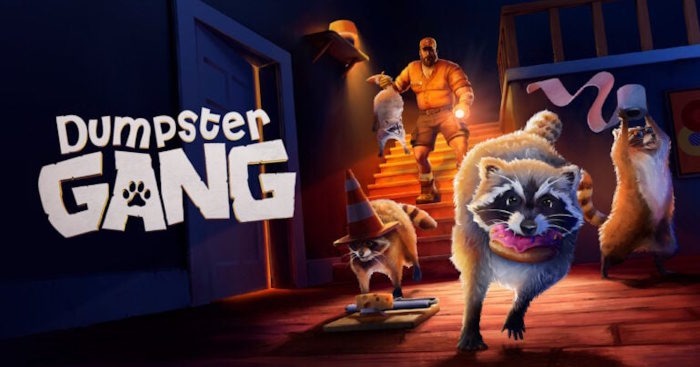 Dumpster Gang * Game co-op hỗn loạn Băng trộm gấu mèo