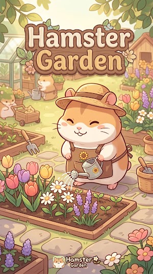 Hamster Garden cho bạn làm vườn cùng chuột hamster dễ thương