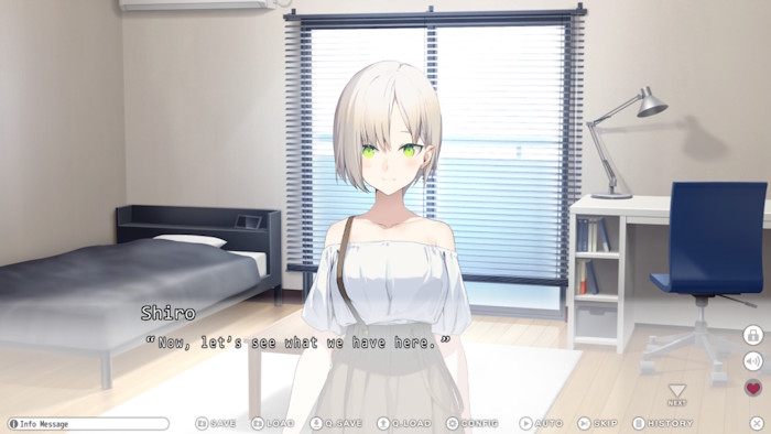 ShiroKuro game có thời lượng ngắn với chỉ một kết thúc duy nhất