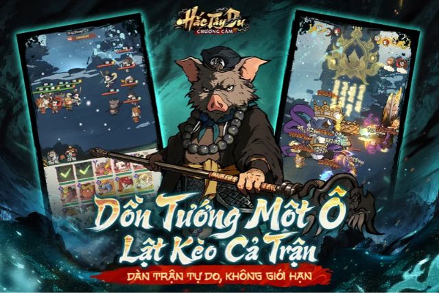 Cơ chế dàn trận đặc biệt cho phép cả 6 tướng cùng xuất hiện tại một vị trí