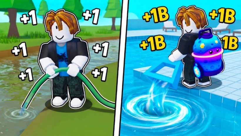Hướng dẫn chơi +1 Drain Water Per Click