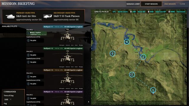 Gunship Origins sở hữu hệ thống nhiệm vụ và chiến dịch năng động