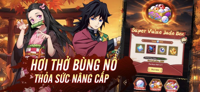 Hơi thở bùng nổ, thỏa sức nâng cấp