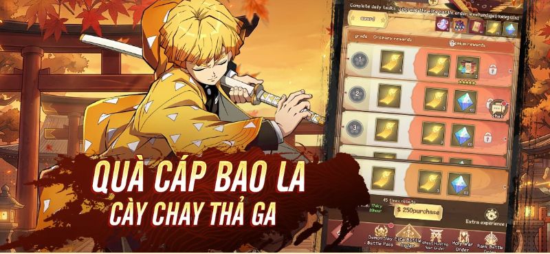 Quà cáp bao la, cày chay thả ga