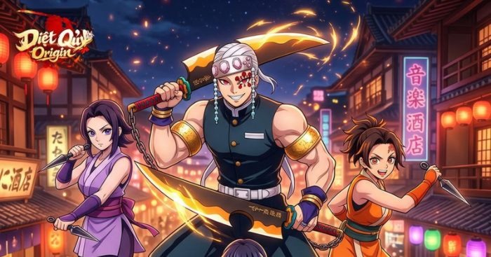 Diệt Quỷ Origin * Game đấu tướng, chiến thuật Demon Slayer