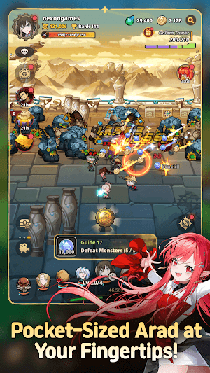 Arad Idle RPG cho bạn trải nghiệm Dungeon & Fighter theo cách hoàn toàn mới