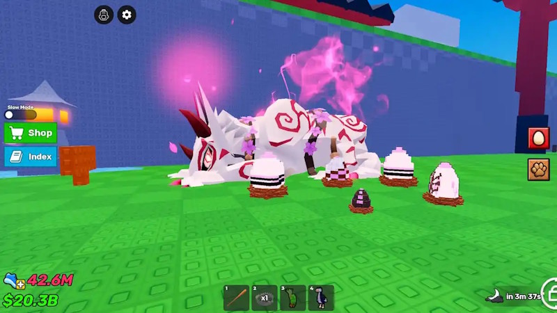 Game lấy trộm một quả trứng trên Roblox