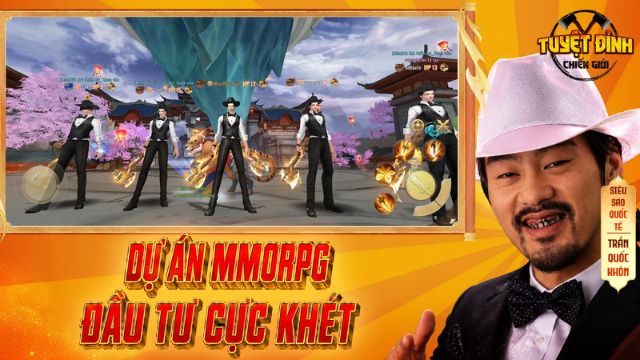 Game nhập vai với đông đảo người chơi cùng tham gia theo thời gian thực