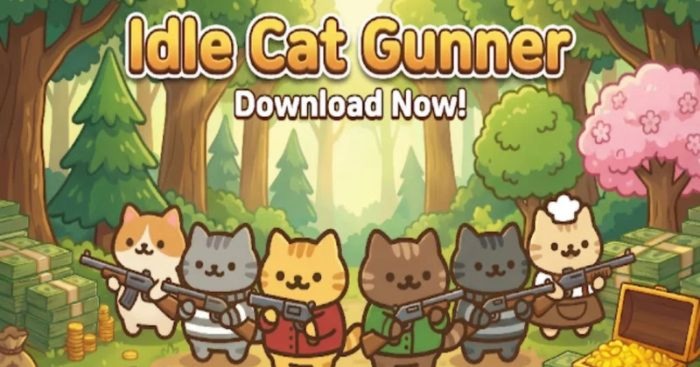 Idle Cat Gunner: Shooter RPG cho Android