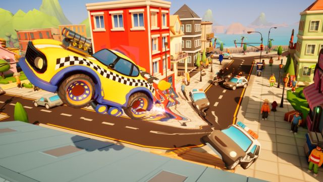 5-Star Taxi là game mô phỏng đua xe với chủ đề lái taxi nhanh trong thành phố hỗn loạn