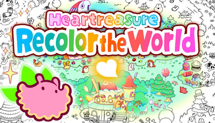Heartreasure: Recolor the World là game tìm đồ vật ẩn đồ họa siêu cute
