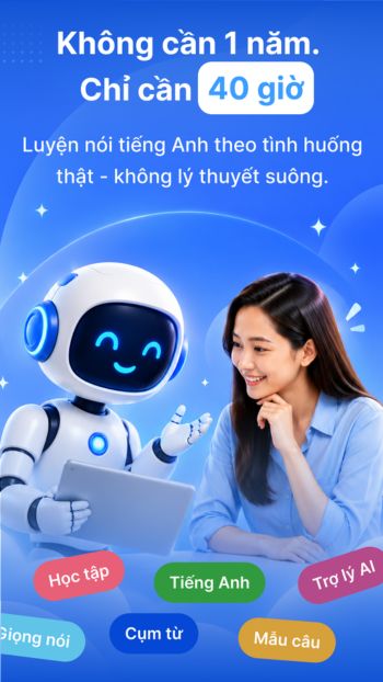 Cần khoảng 200 giờ luyện nói.