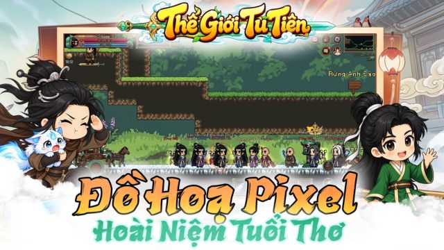 Đồ họa Pixel, hoài niệm tuổi thơ