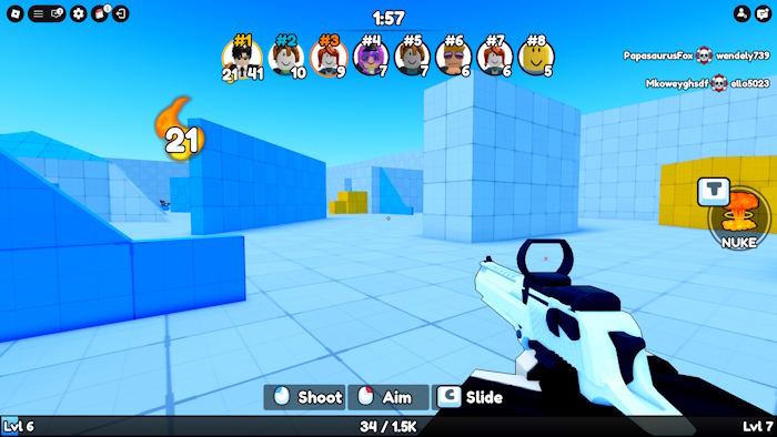 Deagle Arena code có thể hết hạn bất cứ lúc nào