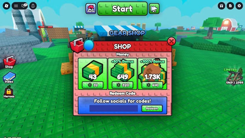 Đổi code Defend My Ring Farm