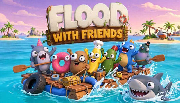 Flood With Friends là game phiêu lưu co-op hỗn loạn và vui nhộn