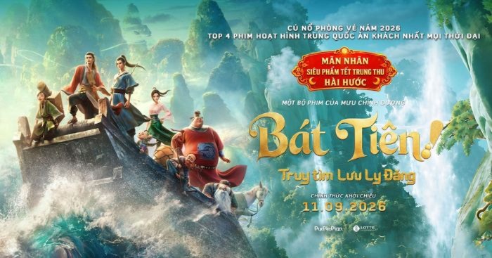 Bát Tiên: Truy Tìm Lưu Ly Đăng * Phim hoạt hình, thần thoại Trung Quốc