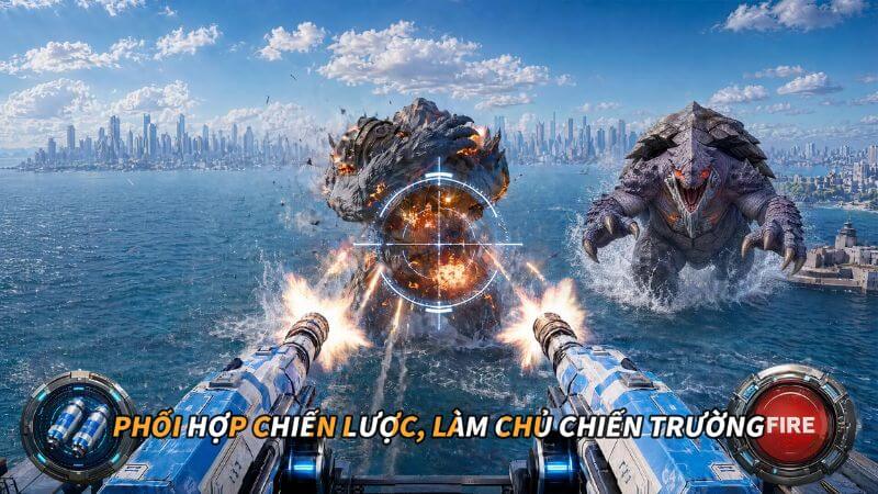 Phối hợp chiến lược, làm chủ chiến trường