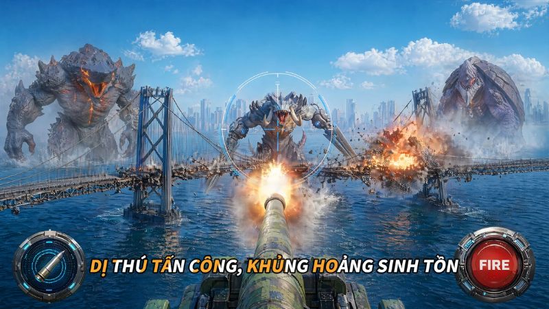 Dị thú tấn công, khủng hoảng sinh tồn