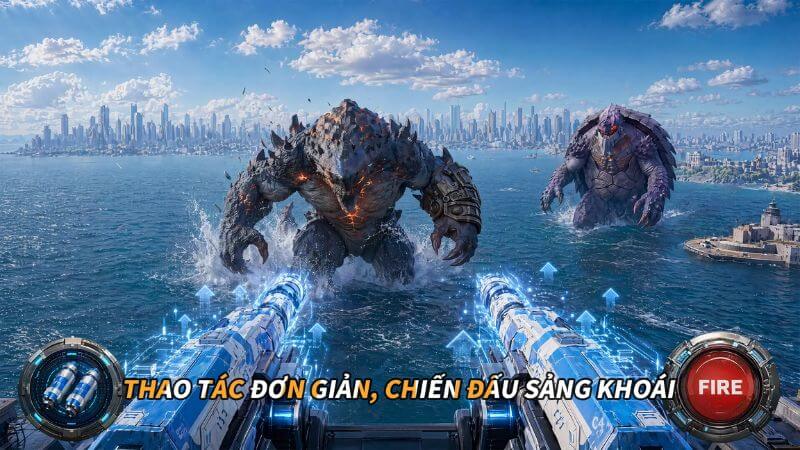 Thao tác đơn giản, chiến đấu sảng khoái