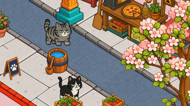 Quản lý nhà hàng trong thế giới mèo đáng yêu của Cat's Fish Stall