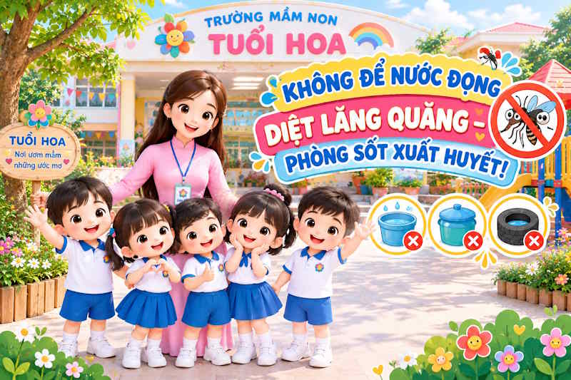 Cách phòng chống sốt xuất huyết