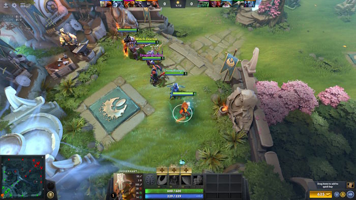 Dota 2 thường xuyên bổ sung và cải thiện lối chơi, tính năng và hệ thống anh hùng