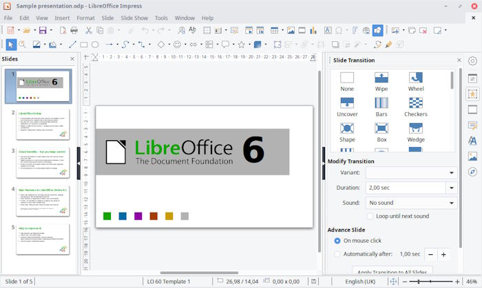 LibreOffice Impress