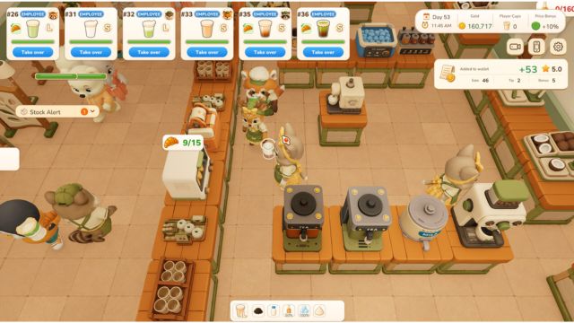 Nấu ăn và điều hành nhà hàng động vật cưng xỉu trong Tasty Chef game