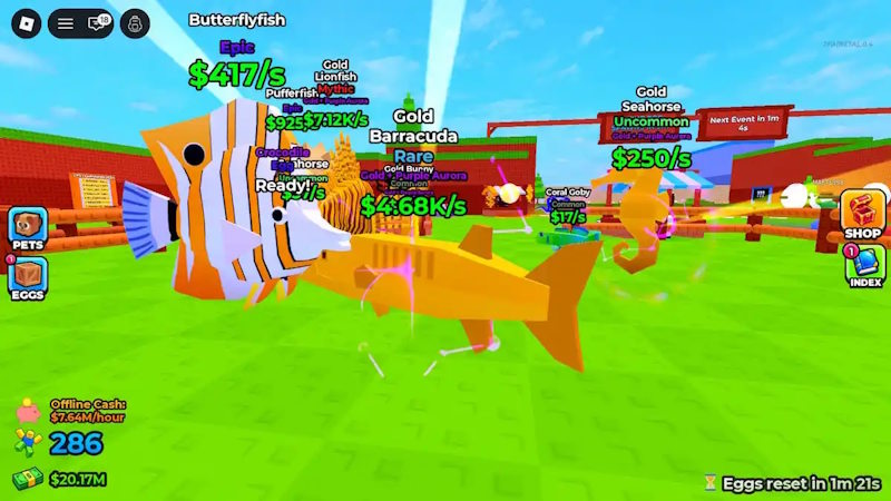 Hướng dẫn có đột biến thú cưng trong Jump for Animals