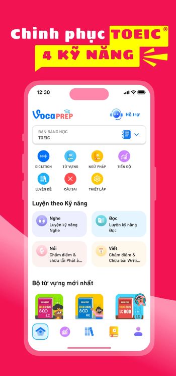 Chinh phục TOEIC 4 kỹ năng