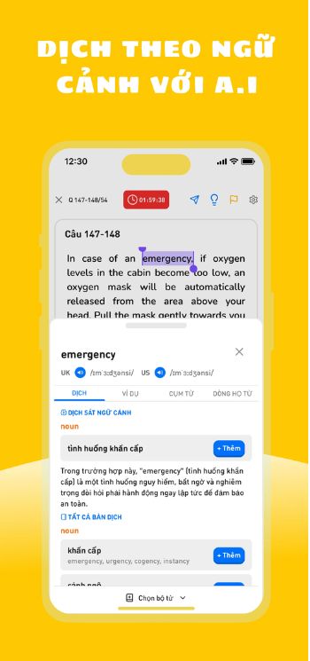 Dịch theo ngữ cảnh với AI