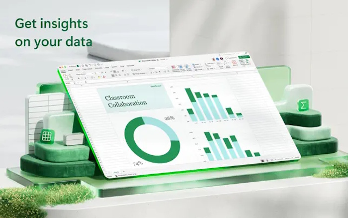 Tạo, xem, chỉnh sửa và chia sẻ bảng tính với Microsoft Excel cho Mac