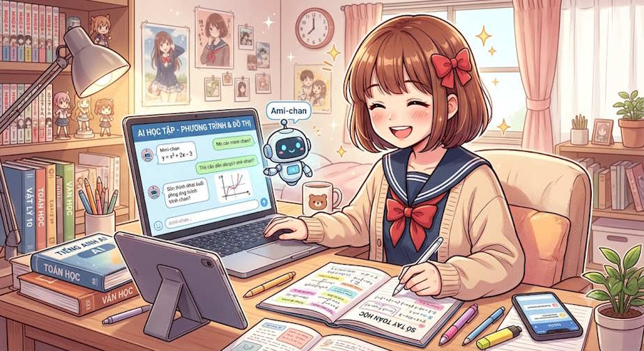 Hướng dẫn dùng AI trong học tập