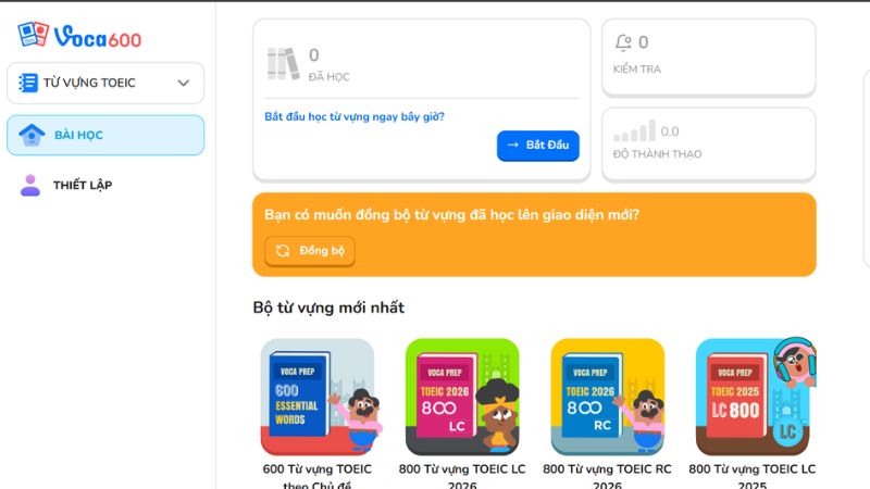 Voca: 600 Từ Vựng TOEIC - Nền tảng từ vựng vững chắc, tự tin đạt điểm cao hơn trong kỳ thi TOEIC
