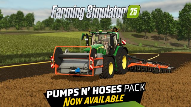 Khám phá gói nội dung mới và miễn phí Pumps N' Hoses cho FS25