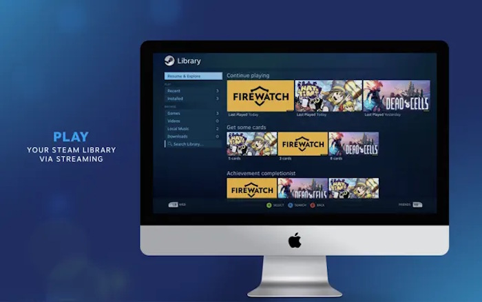 Chơi game Steam thông qua streaming