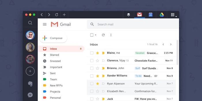 Gmail mang đến trải nghiệm quản lý email liền mạch